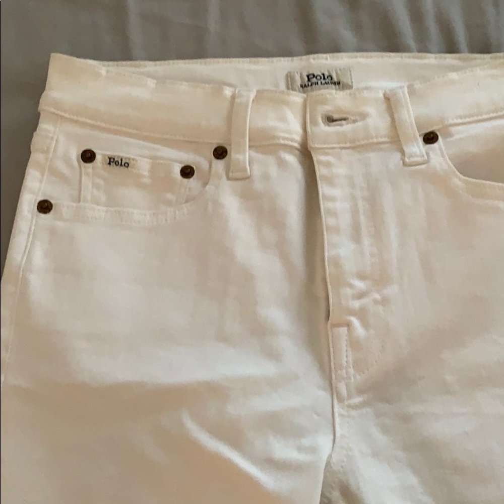 Polo Ralph Lauren 27 white denim